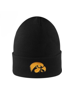 LogoFit Iowa Hawkeyes Black South Pole Mens Knit Hat