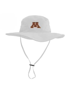 LogoFit Minnesota Golden Gophers White Boonie Mens Bucket Hat