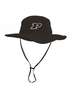 LogoFit Purdue Boilermakers Black Boonie Mens Bucket Hat