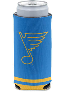 St Louis Blues 2 Sided Logo Slim Coolie