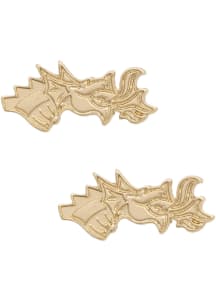 Drexel Dragons 24K Gold Plated Stud Womens Earrings