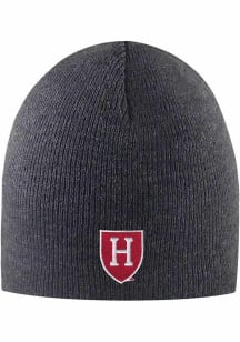 LogoFit Harvard Crimson Dark Grey Everest Mens Knit Hat