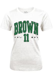 AJ Brown Philadelphia Eagles Womens White Triblend Player T-Shirt