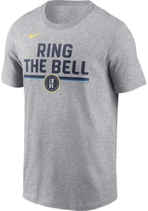 Nike Philadelphia Phillies Grey Heather Fanwear City Connect Team Name Short Sleeve T Shirt