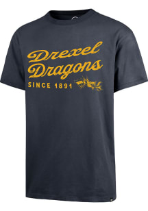 47 Drexel Dragons Navy Blue Carrick River SS Short Sleeve Fashion T Shirt