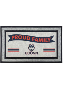 UConn Huskies Proud Family 18x30 Door Mat
