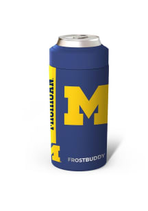 Michigan Wolverines Stripe Universal Frost Buddy Stainless Steel Coolie