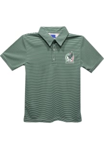 Vive La Fete Mexico National Team Toddler Green Pencil Stripe Short Sleeve Polo Shirt