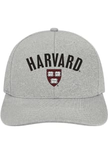 Harvard Crimson Back Nine Adjustable Hat - Grey
