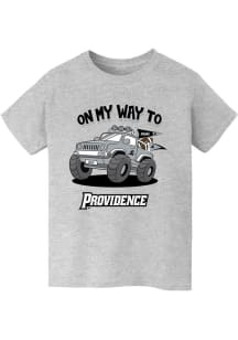 Vive La Fete Providence Friars Youth Grey On My Way Short Sleeve T-Shirt