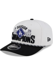 New Era Los Angeles Dodgers White 2026 Division Champs 9SEVENTY