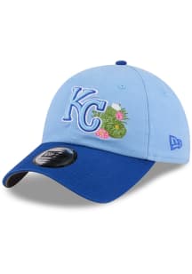 New Era Kansas City Royals 2026 Spring Training Casual Classic Adjustable Hat - Light Blue