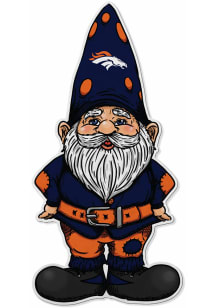 Denver Broncos Gnome Shape Cut Pennant - Navy Blue