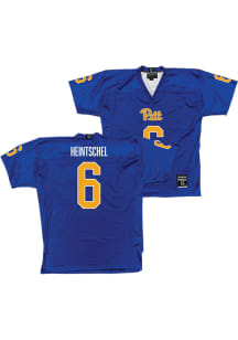 Mason Heintschel   Pitt Panthers Blue NIL Blue Football Jersey