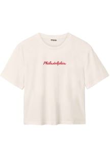 Where I’m From Philadelphia Womens Natural Philly Icons Short Sleeve T-Shirt