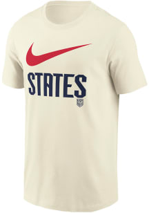 Nike USMNT White States Short Sleeve T Shirt