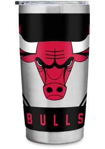 Chicago Bulls 20oz Stainless Steel Tumbler - Black
