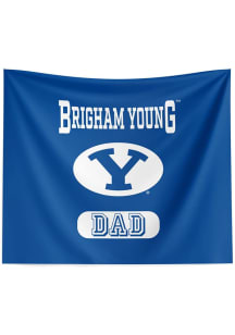 BYU Cougars Dad 34x40 Tapestry Blanket