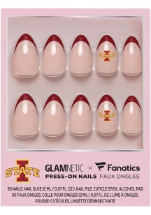 Iowa State Cyclones Glamnetic Press On Nails Cosmetics