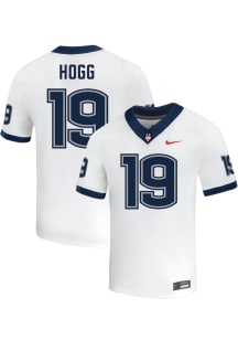Ethan Hogg  Nike UConn Huskies White NIL Name And Number Football Jersey