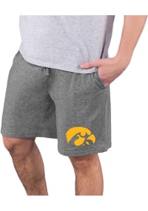 Concepts Sport Iowa Hawkeyes Mens Charcoal Quest Shorts