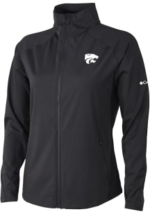 Columbia K-State Wildcats Womens Black Fairway Friends Light Weight Jacket