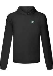 Levelwear Dallas Stars Mens Black Dimension Long Sleeve Lightweight Hoodie