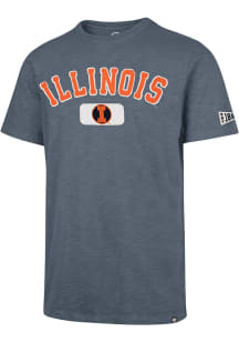 47 Illinois Fighting Illini Navy Blue Seymoore Short Sleeve Fashion T Shirt
