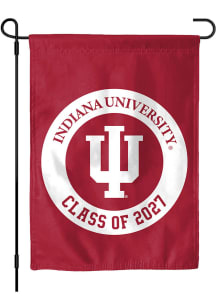 Indiana Hoosiers Class of 2027 Garden Flag - Red