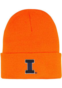 LogoFit Illinois Fighting Illini Orange North Pole Youth Knit Hat