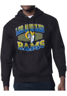 Starter Los Angeles Rams Mens Black Team Grit Long Sleeve Hoodie