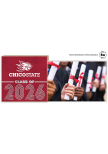 CSU Chico Wildcats Class of 2026 Floating Picture Frame - Red