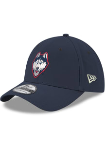 New Era UConn Huskies Mens Navy Blue 39THIRTY Flex Hat