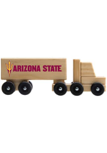 Arizona State Sun Devils Wooden Semi Car
