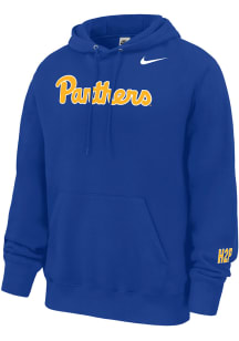 Nike Pitt Panthers Mens Blue Club Fleece Hail to Pitt Long Sleeve Hoodie
