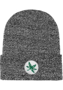LogoFit Ohio State Buckeyes Black Bueller Mens Knit Hat