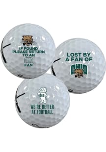 Ohio Bobcats Funny Golf Balls