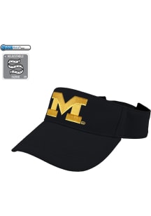 LogoFit Michigan Wolverines Mens Navy Blue Slice Adjustable Visor