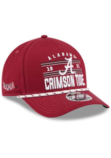 New Era Alabama Crimson Tide March Madness 9FORTY Modern Crown Adjustable Hat - Crimson