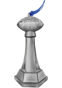 Pitt Panthers ACC Champ Pewter Ornament - Blue