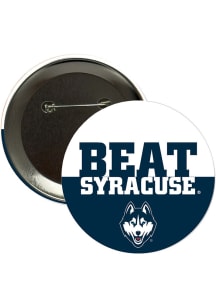 UConn Huskies BEAT Syracruse 3in Button - Navy Blue