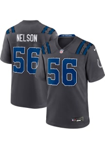 Quenton Nelson  Nike Indianapolis Colts Anthracite Rivalry Football Jersey