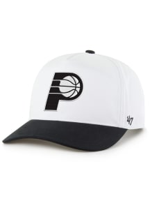 47 Indiana Pacers 2T Tonal Hitch Adjustable Hat - White