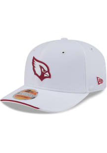 New Era Arizona Cardinals 2026 NFL Sideline 9SEVENTY Stretch Snap Adjustable Hat - White