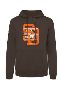 Levelwear San Diego Padres Mens Brown Podium Cooperstown Acumen Long Sleeve Hoodie