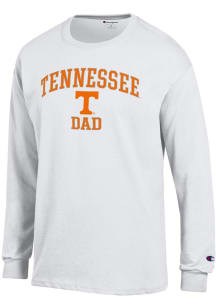 Champion Tennessee Volunteers White Arch Logo Dad Jersey Long Sleeve T Shirt