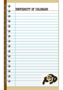 Colorado Buffaloes Memo Notebook and Folder - White