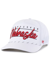47 Nebraska Cornhuskers Condor Hitch Adjustable Hat - White