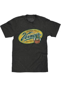 Michigan Charcoal Vernor's Short Sleeve Fashion T Shirt