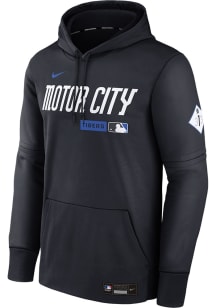 Nike Detroit Tigers Mens White Authentic Collection City Connect Hood